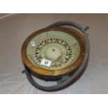 SHIPS BINNACLE COMPASS KOBENHAVEN DENNMARK