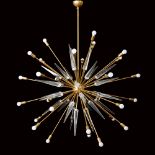 Sputnik model chandelier Italy, 20th century 165x145 cm.