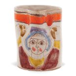 A ceramic jug Palermo, 20th century 15x17 cm.