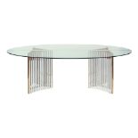 Centerpiece design table 20th century 72x238x110 cm.