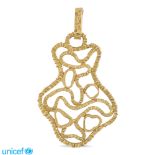 Abstract design pendant peso 10 gr.