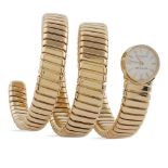 Bvlgari, snake bracelet watch 1960 circa peso 107 gr.