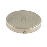 Yellow gold powder compact 20th century peso 34 gr.