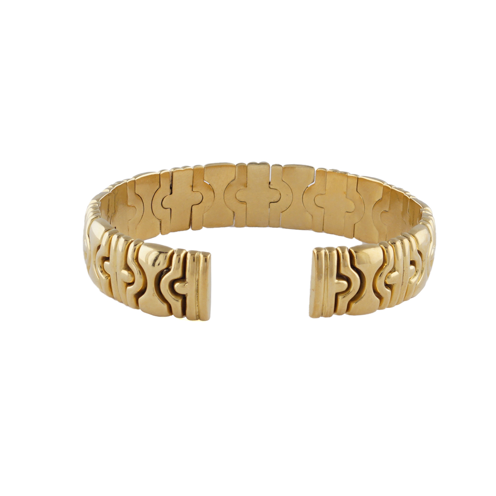18kt gold bangle bracelet peso 32,6 gr. - Image 2 of 2