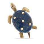 Cartier, turtle brooch 1950/60ies