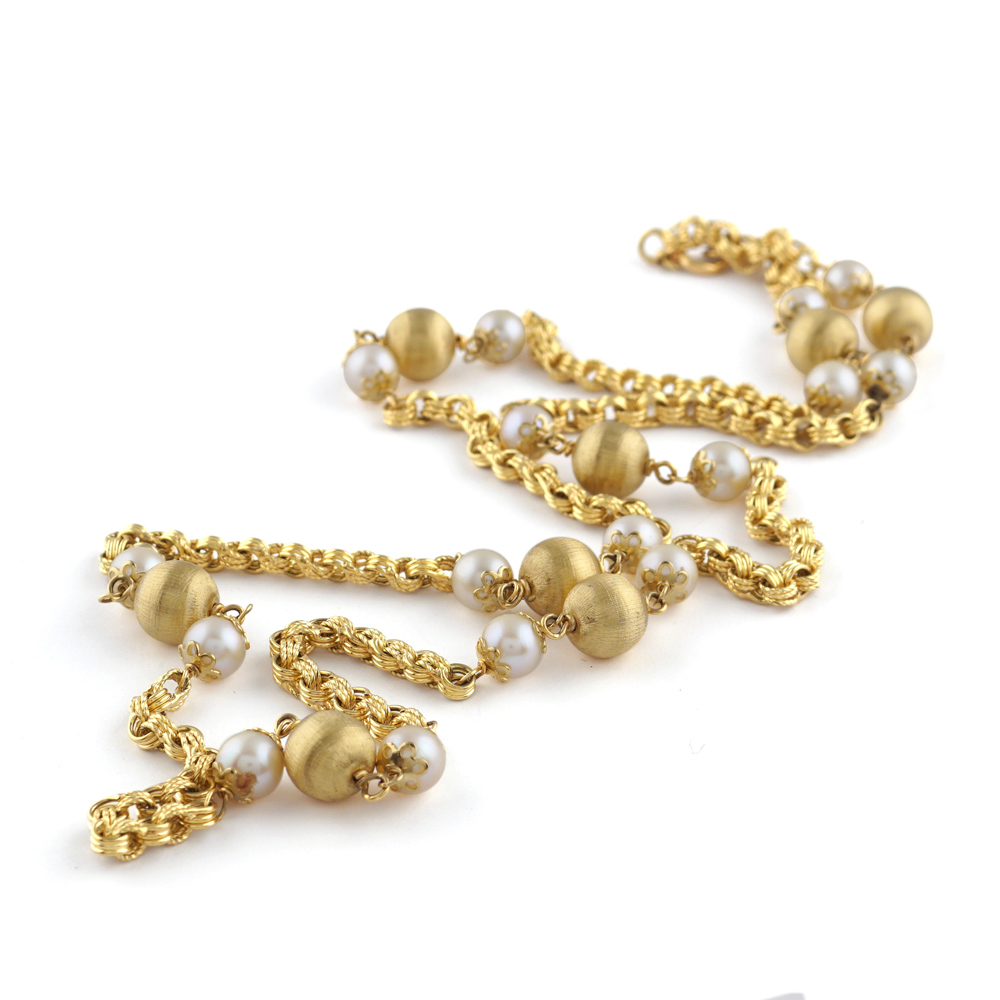 18kt gold necklace peso 40,7 gr. - Image 2 of 2