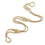 Chimento, 18kt gold necklace peso 67 gr.