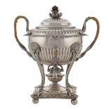 silver samovar London, George III age 1815 peso 4543 gr.