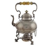 Silver teakettle London, Giorgio II 1719 peso 3097 gr.