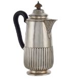 Silver coffee pot London, 1886 peso 390 gr.