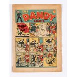 Dandy comic No 14 (1938). Light tan pages, some cover page overhang wear [vg]