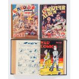 War Comics 1-16 (1940-46) by G.G. Swan in bound volume. Starring Flip the Frog by D. Lovern West and