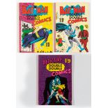 Batman Double Double Comics 1 (1960s) comprising Batman 186, 188, 189, 196. With No 2 comprising