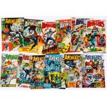 Avengers (1969-70) 61-63, 65, 66, 68, 70-74, 79. All cents copies [vg-/vg+/vfn-] (12). No Reserve