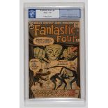 Fantastic Four 8 (1962). CGG World 'Fine- 5.5'. Off-white to white pages. No Reserve