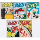 Flash (1960s Top Sellers) 1-5 Squarebound compilations of Flash, Wonder Woman and space stories