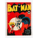 Batman 4 (1941) Joker story. Some cover edge tears. Cream pages [gd-vg]. No Reserve
