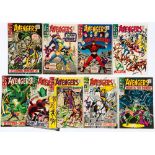 Avengers (1967-68) 41-49 (all cents bar 42, 44) [fn-/vfn] (9). No Reserve