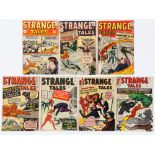 Strange Tales (1962-63) 102-106, 108, 109 [vg-/fn-] (7). No Reserve