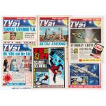 TV Century 21 (1965-69) 1-215 with 242 last issue. No 1 wfg Special Agent Identicode card. TV