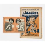 Magnet 1169 (1930). With Magnet Album of Test Cricketers complete with all 24 photos for the 1930