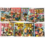 Kid Colt Outlaw (1950s Atlas/Jenson Book Co) 11-20. Joe Maneely, Russ Heath cover art [vg/vg+] (10)