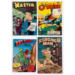 6d Mix (1950s) Master Comics 122, Red Comet 2, Sergeant O'Brien 54, Strong Man 2 [vg] (4). No