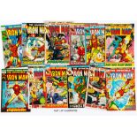 Iron Man (1971-73) 41-54, 56-60 (9 x cents copies) [vg/fn+] (19). No Reserve