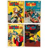 Batman 36, 43, 45, 46 (1947-48) Joker, Penguin, Catwoman stories [gd+/gd/gd-vg/gd] (4). No Reserve