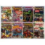 Fantastic Four (1965) 35-37, 39, 40 cents, 42-44 (#36, 39 and 43 have tiny colour touch