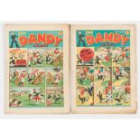 Dandy No 23, 24 (1938) [vg-/gd] (2). No Reserve