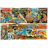 Fantastic Four (1971) 106, 108, 109, 111-117 (All cents bar 106, 108) [fn-/vfn] (10). No Reserve