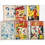 Whiz Comics (1950s) 66-68, 71, 73, 76, 79, 88, 94, 101, 104. With Marvel Family (1950s) 65, 67,