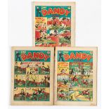 Dandy No 36, 37, 38 (1938) [vg/vg-/vg-] (3)