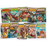 Daredevil (1974-76) 108-111, 114-123, 125-130, 133-137. With King-Size Annual 4. A few [fn], balance