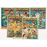 Mickey Mouse Weekly (1936) 1-47. Starring Mickey, Minnie, Donald and the Disney gang. The first