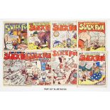 Coloured Slick Fun (1949-50 G.G. Swan) 54, 57, 58, 60, 62-71, 85, 87. E.H. Banger artwork and