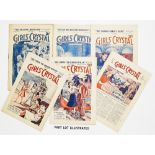 Girls' Crystal (1941) 272-323. Near complete year missing issues 281, 282, 284 and 287. Mostly cream