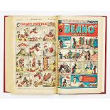 Beano (1949-50) 362-394. In bound volume (28 May '49 - 4 Feb '50) including Xmas 1949. No 369: first