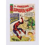 Amazing Spider-Man 5 (1963). Cents copy. Trimmed right-hand and lower edge. Good cover gloss with