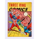 Three Ring Comics #3 (1946) Century, Toronto, Canada. Contains black and white animal funnies [