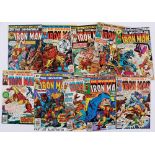 Iron Man (1976-77) 82-103. With 150, 250. (15 x cents copies). #100 [vg], balance [fn/vfn] (24).