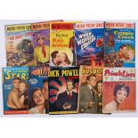 Motion Picture Comics (1951-52) 105, 106, 108, 110, 114, Famous Stars 6, Hollywood Secrets 4, Dick