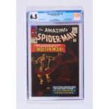 Amazing Spider-Man 28 (1965). Cents copy. CGC 6.5. Off-white to white pages. No Reserve