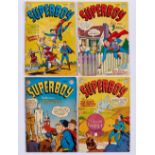 Superboy (1951) 17-20. #17: clear taped spine [gd-], 18: loose covers, some edge loss [gd-], 19,