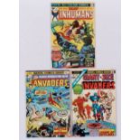 Inhumans 1 (1975) [vfn], Invaders 1 cents [vfn], Giant-Size Invaders 1 [fn-] (3). No Reserve