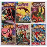 Daredevil (1965-66) 10, 14, 15, 17-19. (All cents bar #10) [vg+/fn] (6). No Reserve