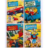 Adventure Comics (1947-49) 112, 113, 138, 145. #112: amateur restoration to lower back cover and