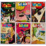 Batman (1953-55) 78, 83, 85, 94 [vg+/fr-gd/gd/gd-vg] together with 88, 91 pages missing [pr] (6). No