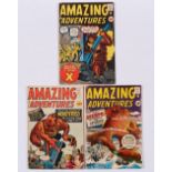 Amazing Adventures (1961) 4, 5, 6. All cents copies [gd+/gd] (3). No Reserve